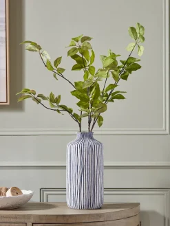 Three Faux Leaf Sprays - Green