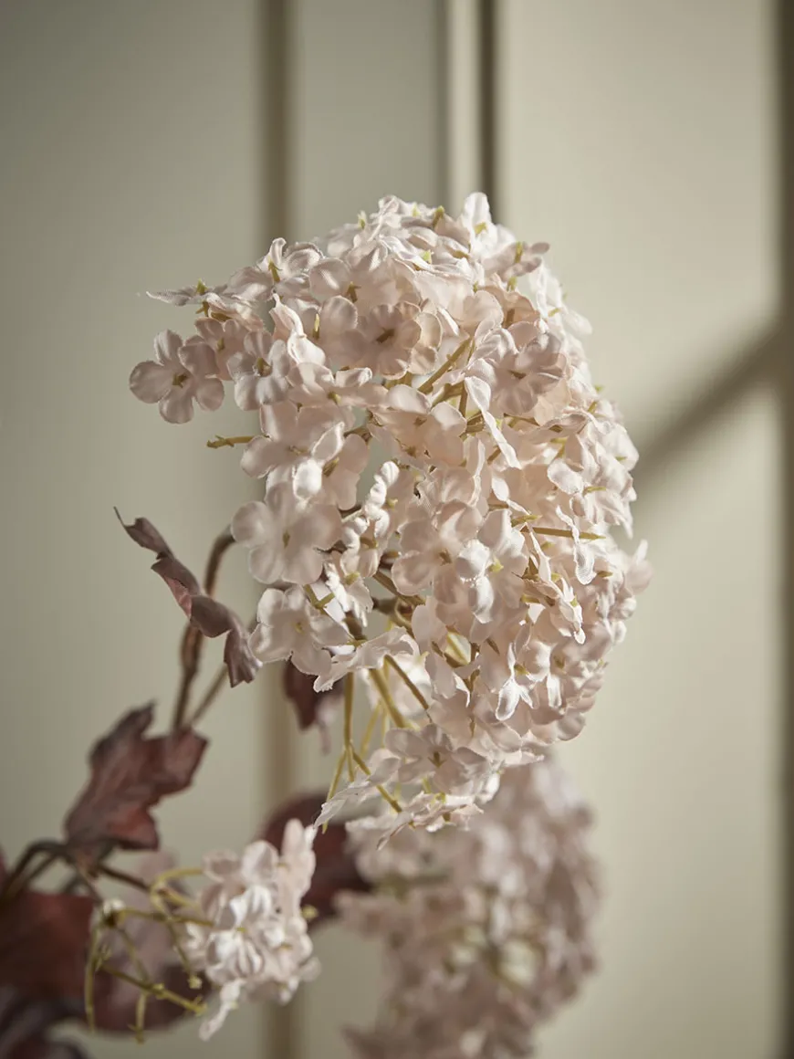 Three Faux Snowball Sprays - Mauve