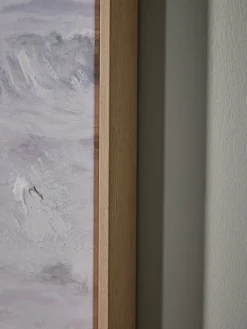 Three Framed Coastal Canvases