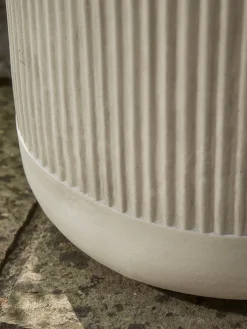 Three Ribbed Planters