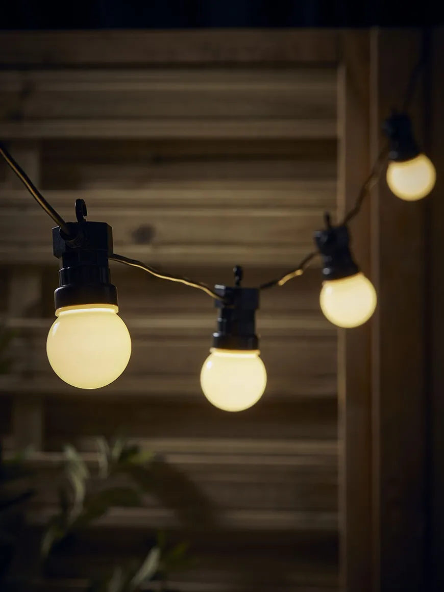 Three Solar Festoon Light Strings