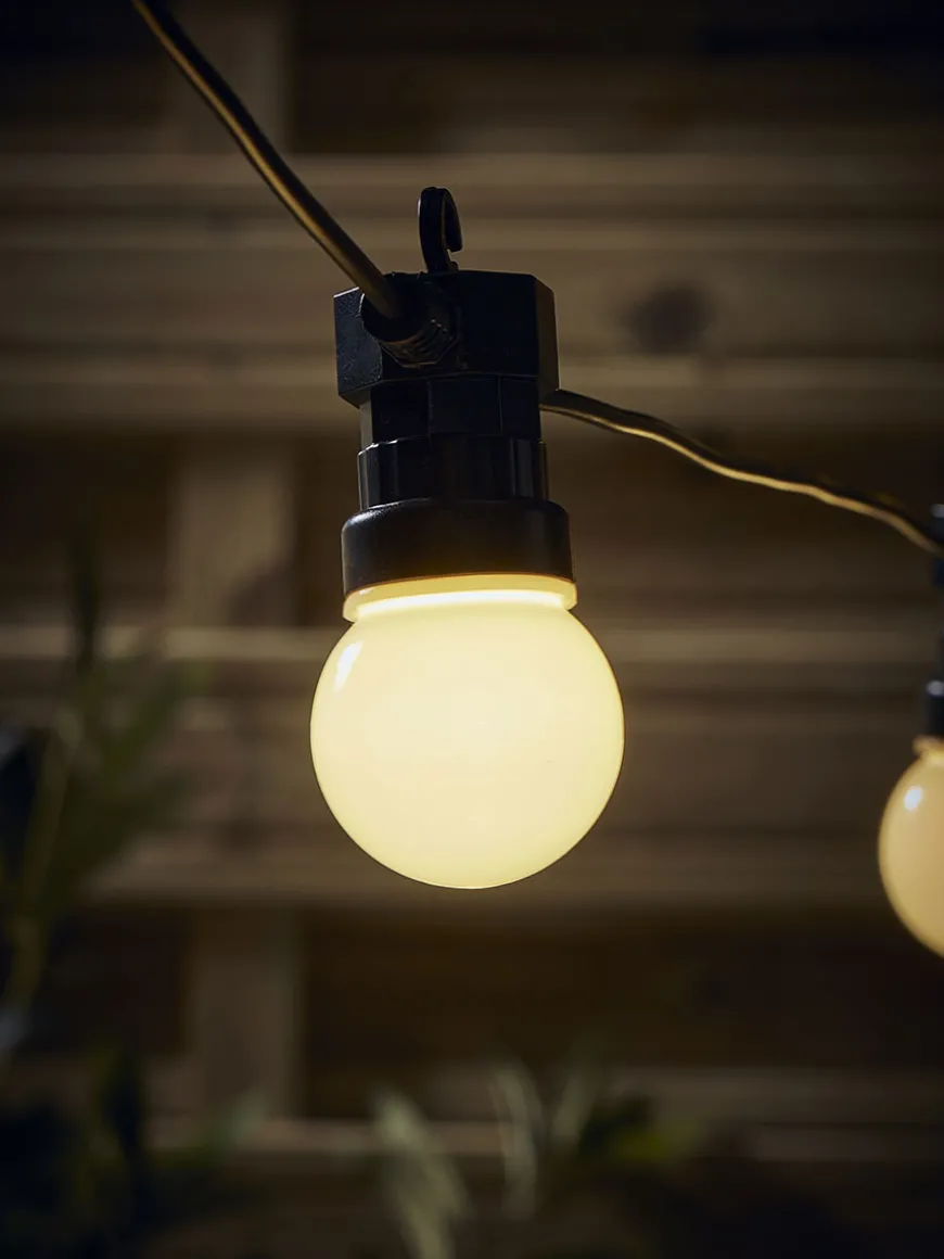 Three Solar Festoon Light Strings