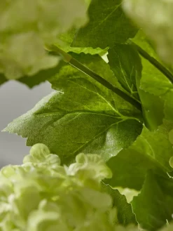 Three Sumptuous Faux Snowball Sprays - Green