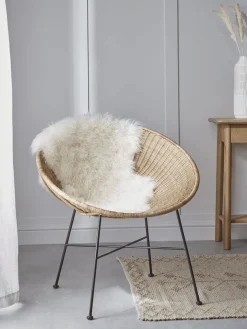 Tibetan Curly Sheepskin - Ivory