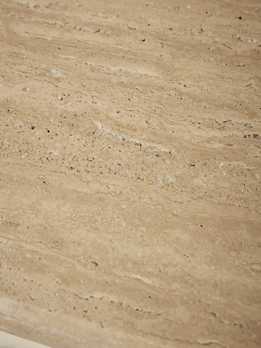 Travertine Console