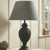 Twisted Carved Table lamp