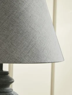 Twisted Carved Table lamp