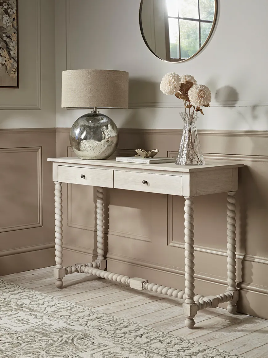 Twisted leg Console Table