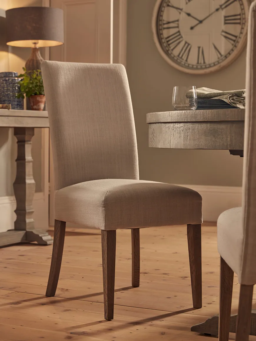 Two Flen Upholstered Dining Chairs