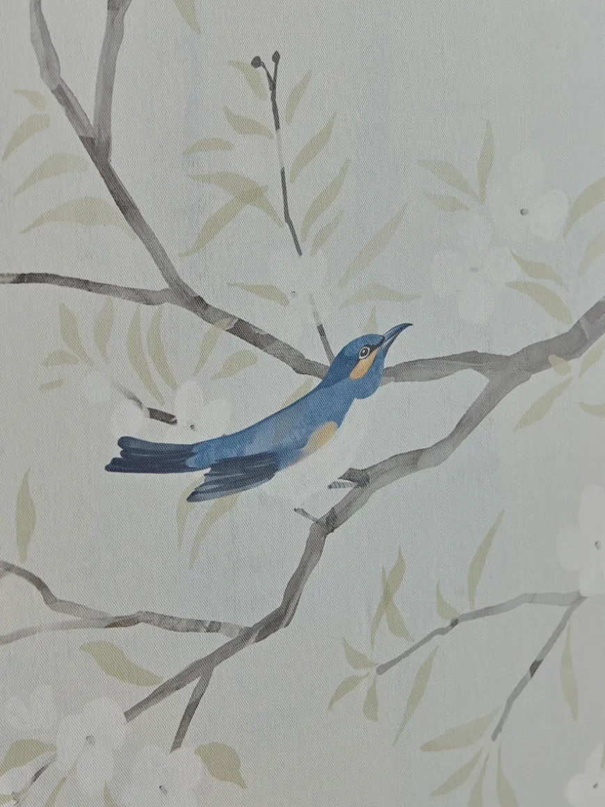 Two Framed Bird Canvases