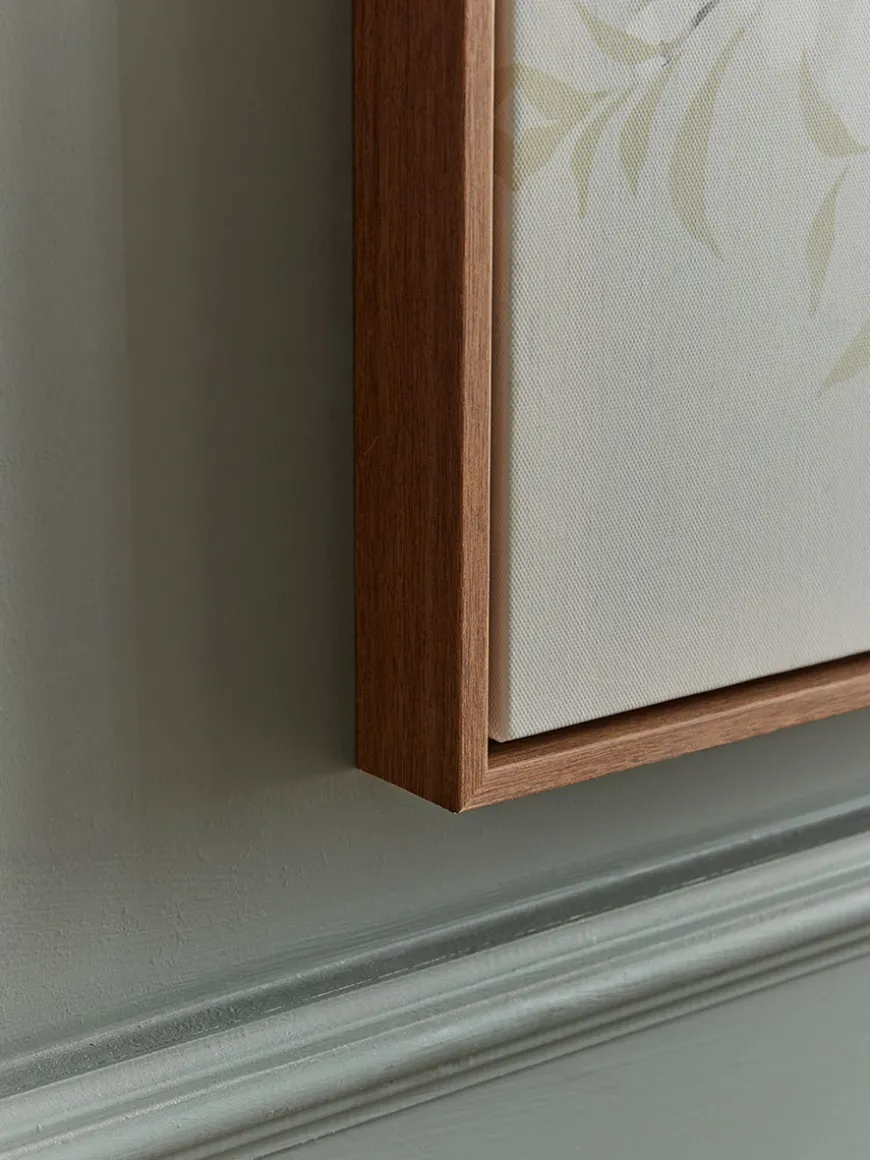 Two Framed Bird Canvases