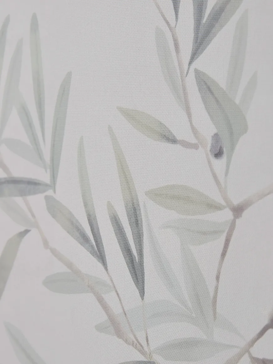 Two Framed Olive Canvases
