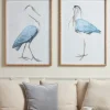 Two Heron Framed Prints