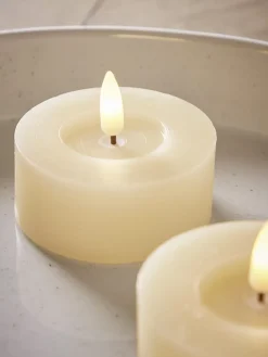 Two LED Faux Candles - Low