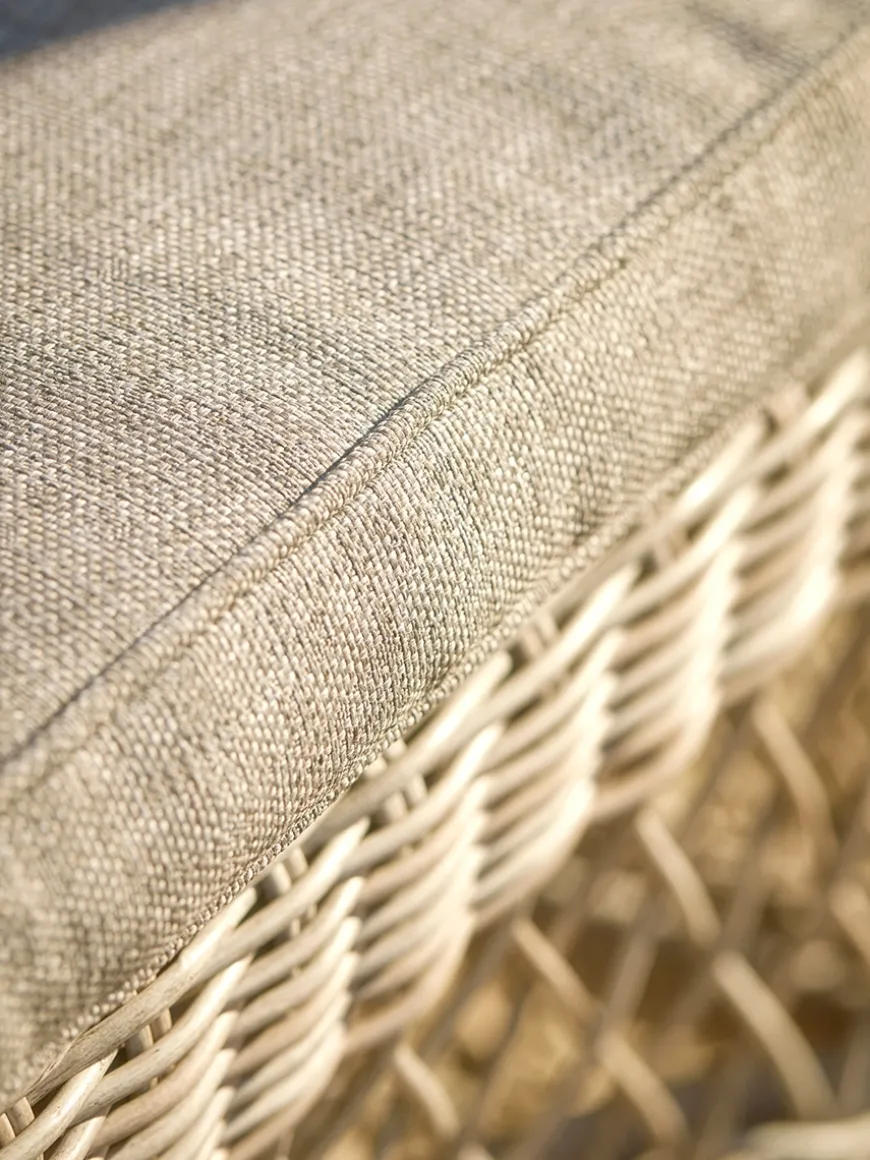 Two Open Weave Dining Chairs