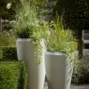 Two Oversized Tapered Planters
