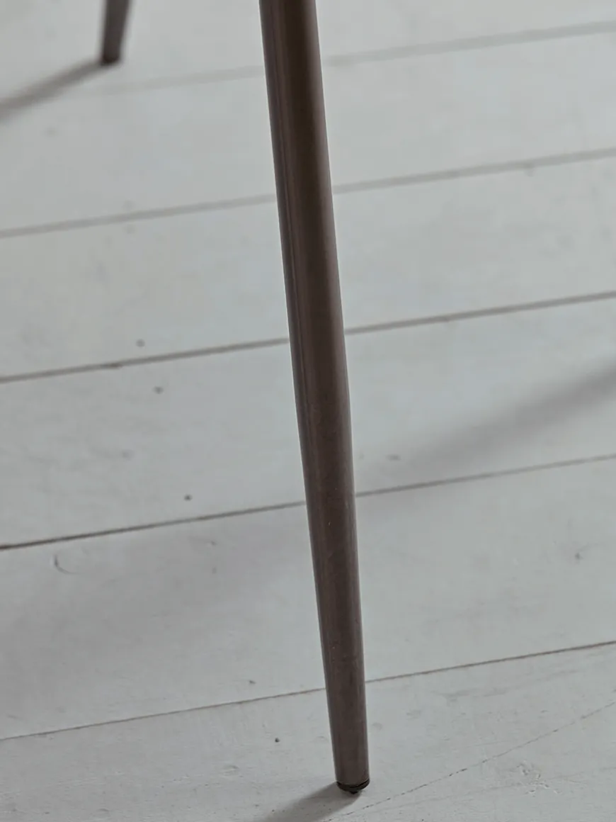 Two Soho Dining Chairs - Tan