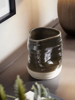 Two Tone Glazed Planter