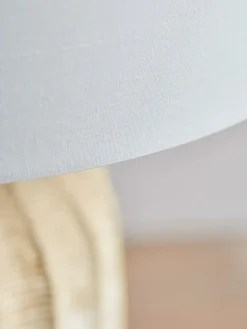 Two Tone Textured Table Lamp