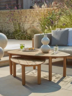 Two Vita Nestable Coffee Tables