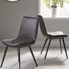 Two Williamsburg Dining Chairs - Carbon