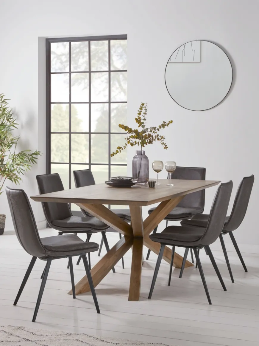 Two Williamsburg Dining Chairs - Carbon