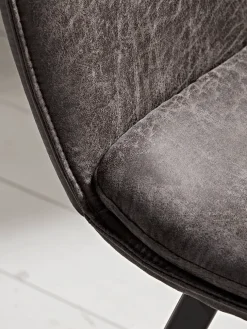 Two Williamsburg Dining Chairs - Carbon