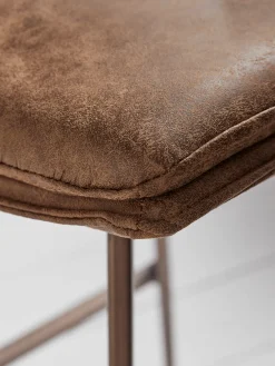 Two Williamsburg High Stools - Tan