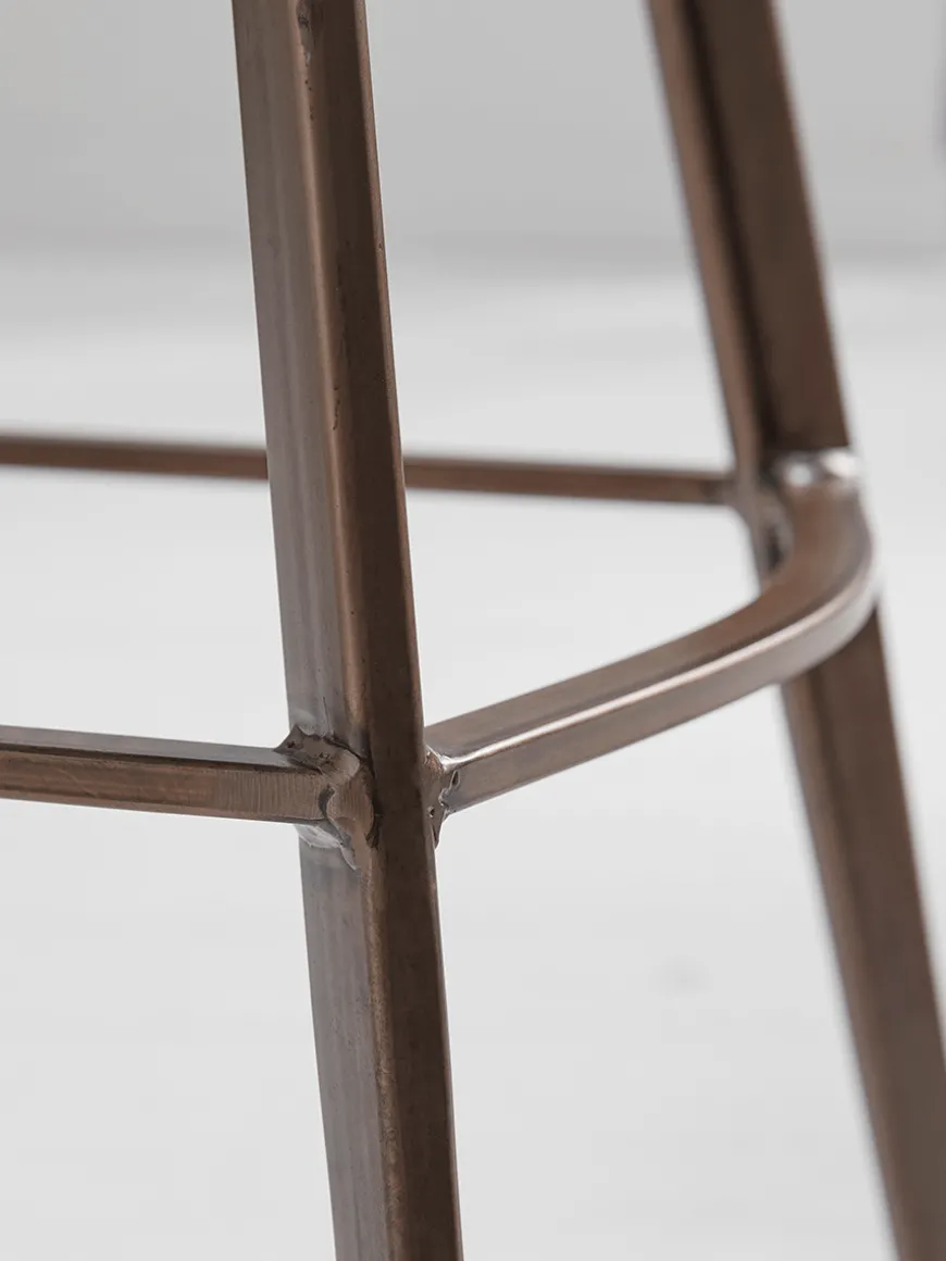 Two Williamsburg High Stools - Tan
