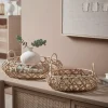 Two Woven Trays