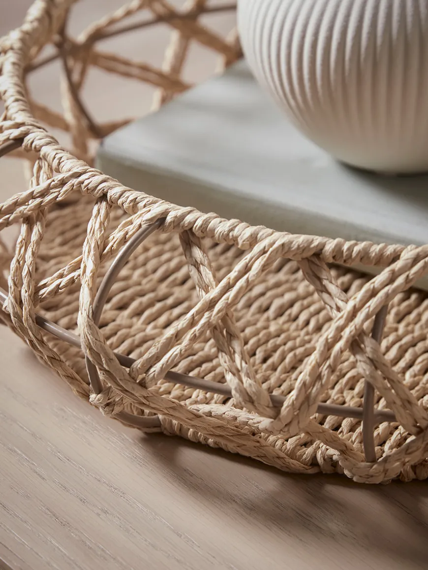 Two Woven Trays
