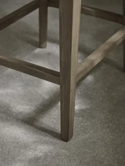 Upholstered Bar Stool - Natural