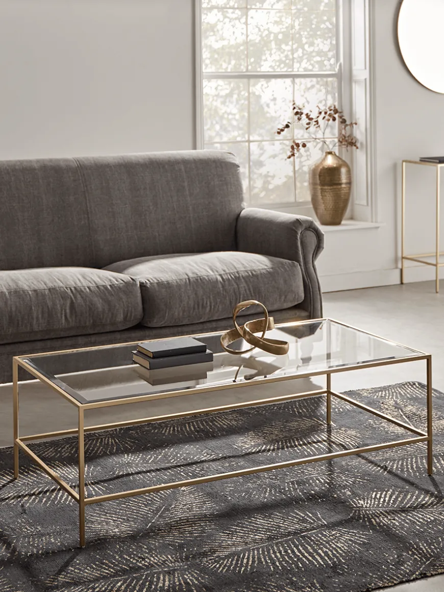 Villette Coffee Table - Soft Gold