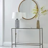 Villette Console Table - Burnished Brass