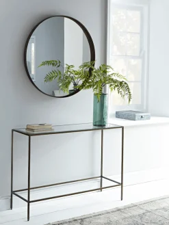 Villette Console Table - Burnished Brass
