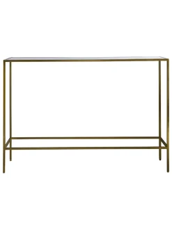 Villette Console Table - Burnished Brass