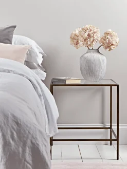 Villette Side Table - Burnished Brass