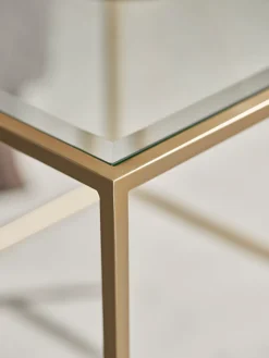 Villette Side Table - Soft Gold