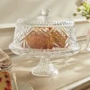 Vintage Style Covered Cake Stand