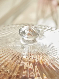 Vintage Style Covered Cake Stand