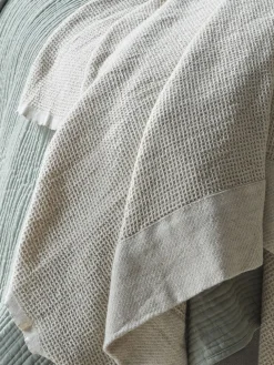 Waffle Cotton Throw