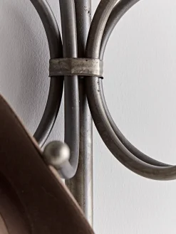 Wall Mounted Metal Coat Stand