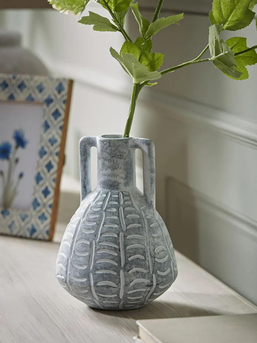 Washed Effect Amphora Vase