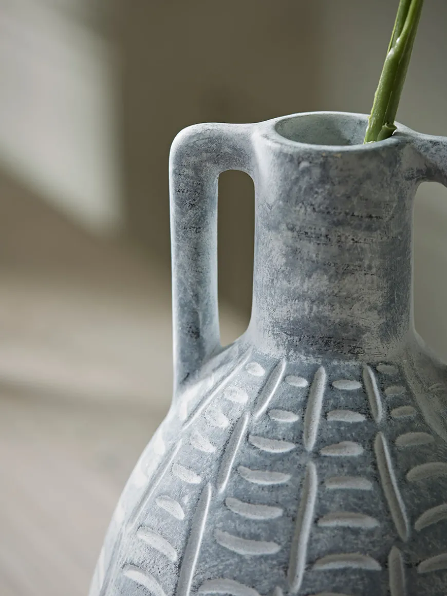 Washed Effect Amphora Vase