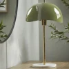 Wavy Dome Table Lamp - Khaki