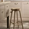 Weathered Oak Counter Stool - Natural