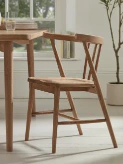Weathered Oak Dining Chair