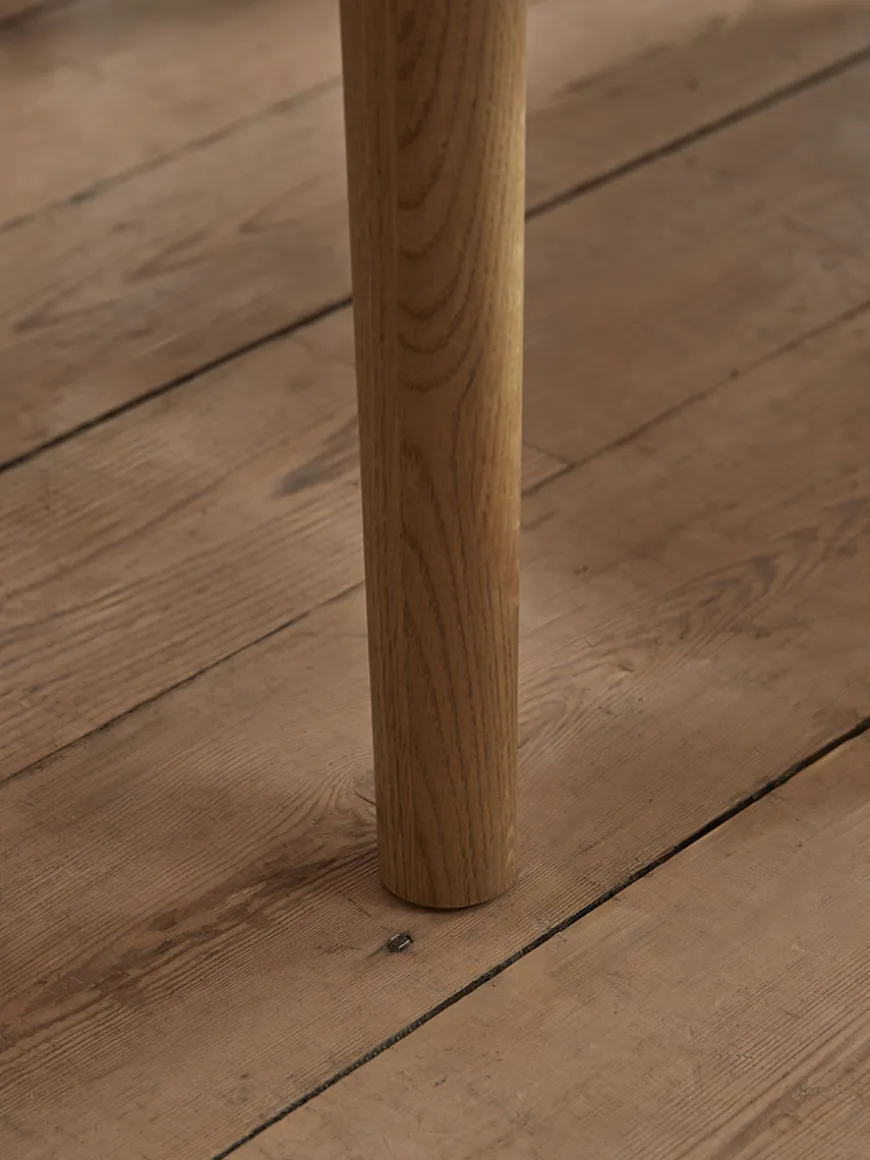 Weathered Oak Dining Table - Extendable