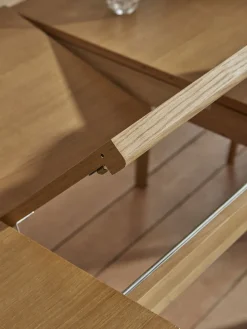 Weathered Oak Dining Table - Extendable