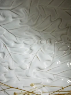 White Leaf Bowl